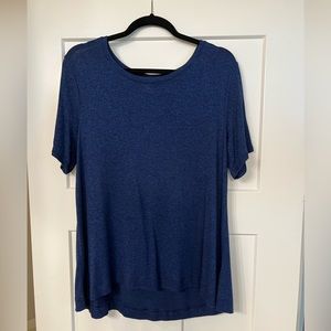 Old Navy Luxe Tee- Navy Blue- Women’s Medium